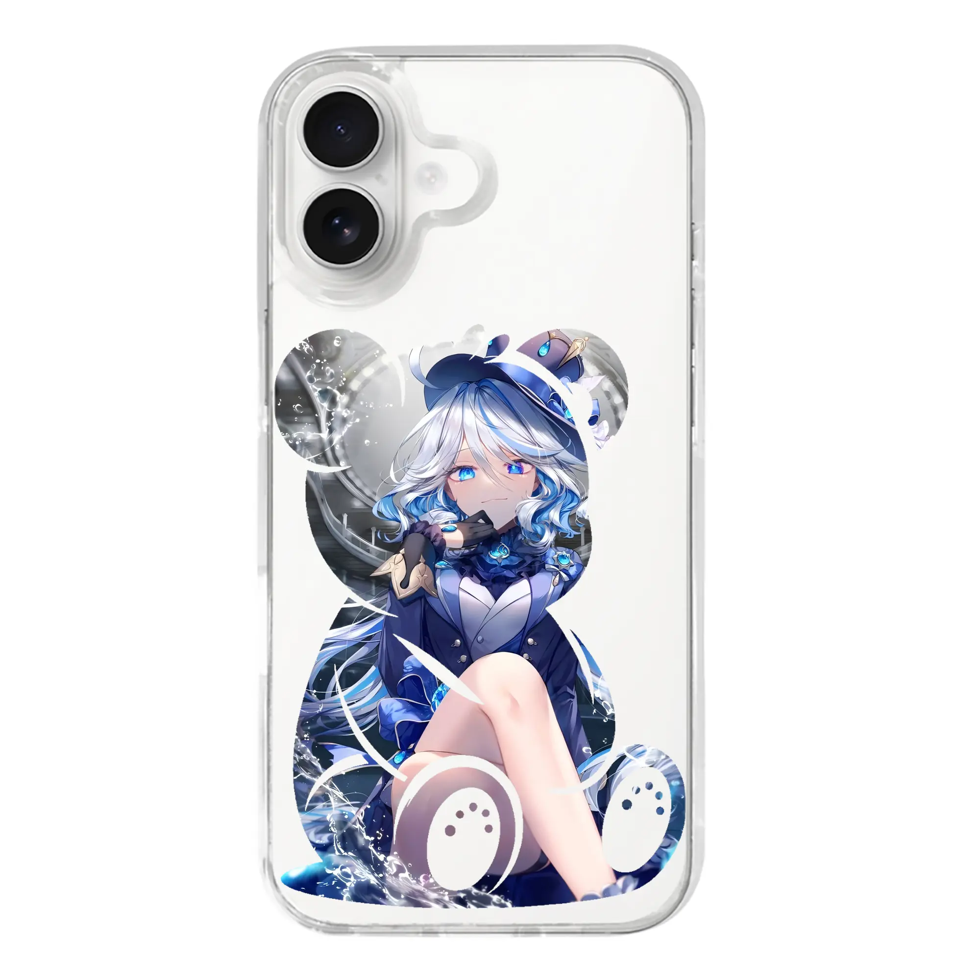 原 神 グッズ フリーナ - iPhone 17シリーズ 透明スマホケース – 薄型・耐衝撃・精密フィット保護カバー